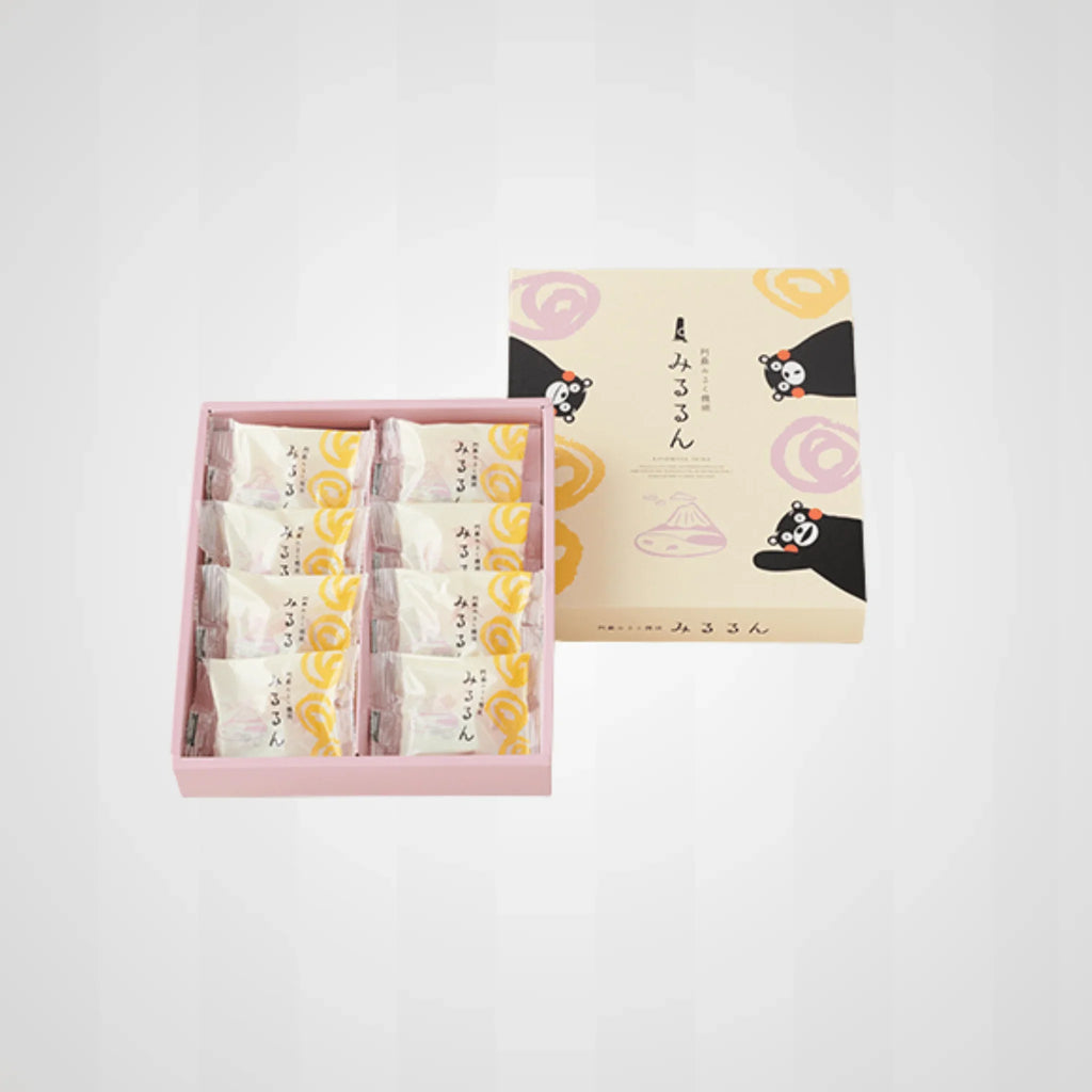 阿蘇みるく饅頭みるるんくまモンバージョン８個入 - 清正ストア