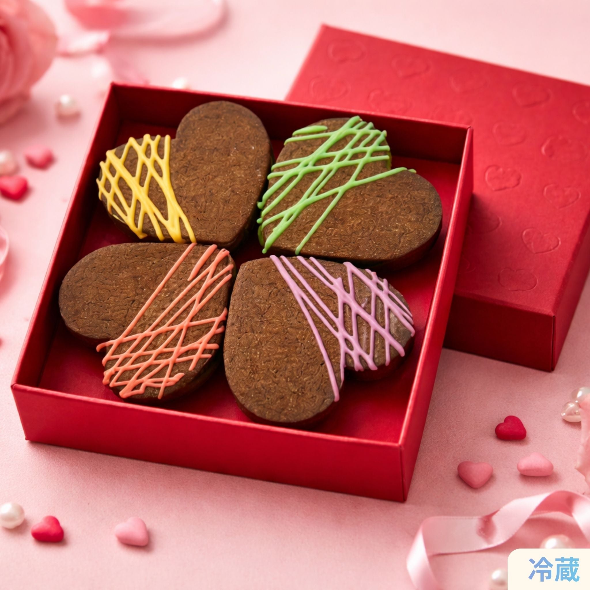 推しに捧げるカラフルガナッシュサンド｜4個ランダムセット｜推し活スイーツ｜